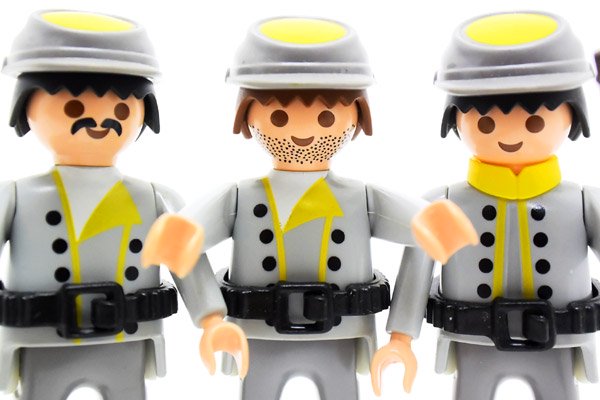 Playmobil/プレイモービル・Western/ウェスタン 「3Soldats Sudistes