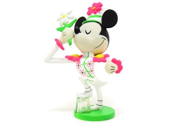 Vinylmation/バイナルメーション・Mickey Mouse Cartoon/ミッキーマウスカートゥーンシリーズ「A Flower For  Minnie/ア フラワーフォーミニー」反り有 - KNot a TOY/ノットアトイ