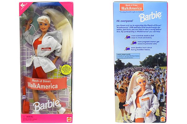March of Dimes Walk America Barbie/マーチオブダイムズ ウォーク