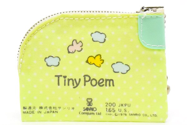 Tiny Poem/タイニーポエム・風の子さっちゃん・ミニファスナーポーチ 