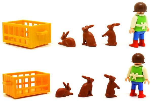 Playmobil/プレイモービル・Farm/ファーム 「Girl Feeding Rabbit