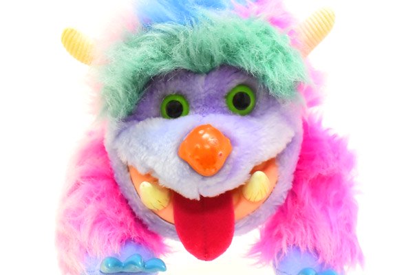 AmToy/アムトイ社・MY PET MONSTER/マイペットモンスター・ぬいぐるみハンドパペット 「WOGSTER/ウォグスター」  色抜け有・1986年 - KNot a TOY/ノットアトイ