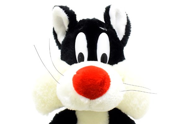 LOONEY TUNES/ルーニーテューンズ・THE 24K COMPANY・MIGHTY STAR/マイティスター 「SYLVESTER CAT/ シルベスターキャット」 1993年・41.5cm - KNot a TOY/ノットアトイ