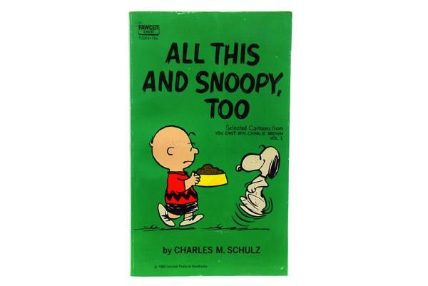 Peanuts Book ピーナッツブック Snoopy スヌーピー Charles M Schulz チャールス M シュルツ 洋書 All This And Snoopy Too ダメージ有 おもちゃ屋 Knot A Toy ノットアトイ Online Shop In 高円寺