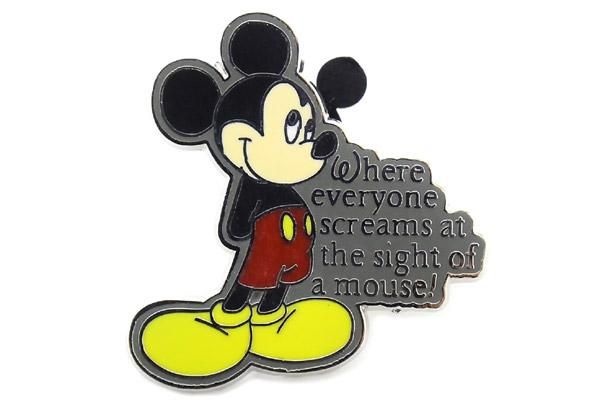 Us Disney Parks Pin Badge ディズニーパークス ピンバッチ Mickey Mouse ミッキーマウス 全身 文字 おもちゃ屋 Knot A Toy ノットアトイ Online Shop In 高円寺