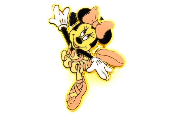 US.Disney OFFICIAL・Pin Badge/ディズニーオフィシャル・ピンバッチ 「Minnie Mouse/ミニーマウス・全身