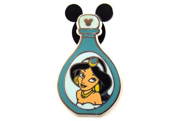 Us Disney Official Hidden Mickey Pin Badge ディズニーオフィシャルヒドゥンミッキーピンバッチ Perfume Bottles Jasmine ジャスミン おもちゃ屋 Knot A Toy ノットアトイ Online Shop In 高円寺