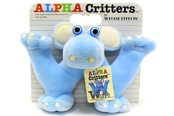 ALPHA Critters/アルファクリッターズ・ぬいぐるみ ・「WIPPO 
