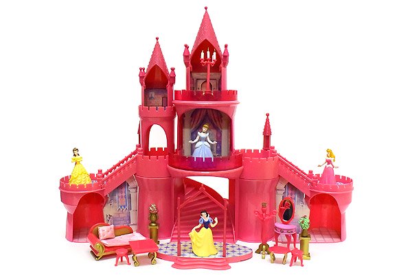 Disney Princess ディズニープリンセス Magical Castle マジカルキャッスル ライトアップ お城 Bigサイズプレイセット 高さ約44 5cm Disney Store おもちゃ屋 Knot A Toy ノットアトイ Online Shop In 高円寺
