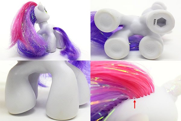 My Little Pony/マイリトルポニー G3.5・Sweetie Belle/スウィーティーベル・ホワイト・(ラメ) - KNot a  TOY/ノットアトイ