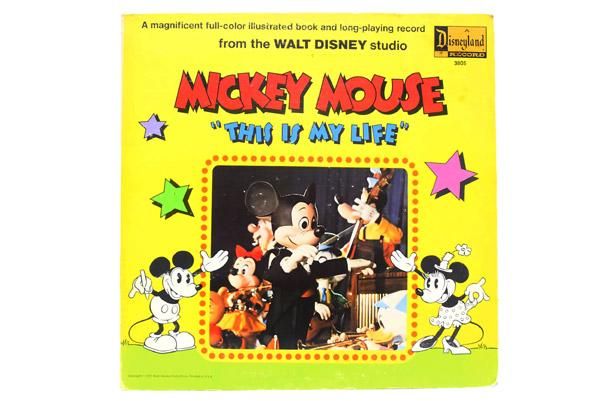 Disneyland RECORD/ディズニーランドレコード・ヴィンテージLP「MICKEY MOUSETHIS IS MY  LIFE/ミッキーマウス(レビュー)“ディスイズマイライフ”」ダメージ - KNot a TOY/ノットアトイ