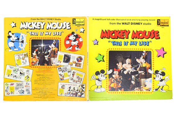 Disneyland RECORD/ディズニーランドレコード・ヴィンテージLP「MICKEY 