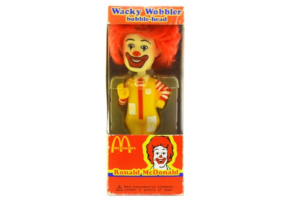 McDonald's⁄マクドナルド×FUNKO⁄ファンコ・Wacky Wobbler・bobble-head⁄ワッキーワブラー・ボビングヘッド  「Ronald McDonald⁄ロナルドマクドナルド」 - KNot a TOY⁄ノットアトイ