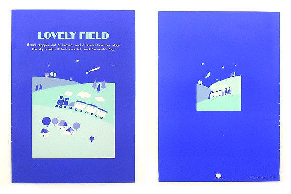 LOVELY FIELD/ラブリーフィールド・NOTE BOOK/B5ノート・YOUNG KOKUYO/ヤングコクヨ - KNot a  TOY/ノットアトイ