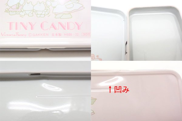 TINY CANDY/タイニーキャンディ・Victoria Fancy/ビクトリアファンシー・缶ペンケース・GAKKEN/学研 - KNot a  TOY/ノットアトイ