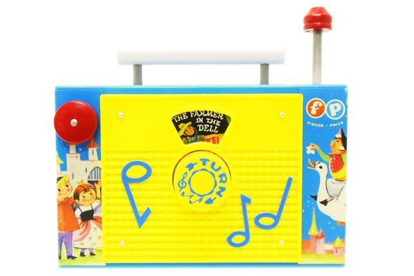 Fisher-Price Toys/フィッシャープライストイズ 「TV-RADIO/テレビ-ラジオ(ミュージック/オルゴール)」 再販版 - KNot  a TOY/ノットアトイ