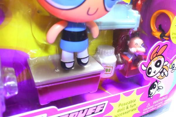THE POWERPUFF GIRLS/パワーパフガールズ・セガトイズ・Play set
