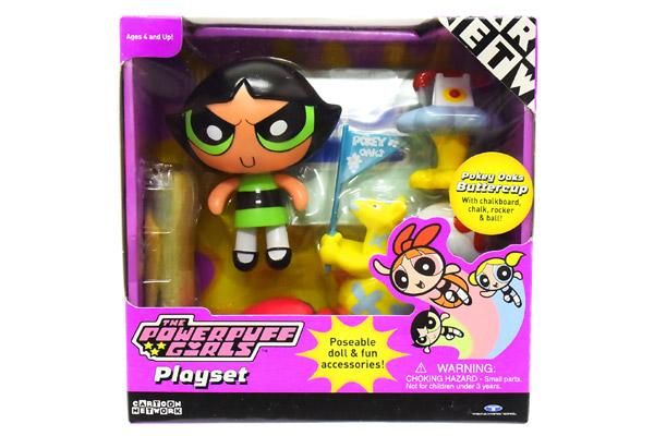 THE POWERPUFF GIRLS/パワーパフガールズ・セガトイズ・Play set