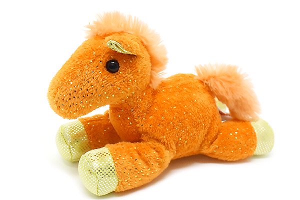 Pony ポニー Horse ホース ぬいぐるみ オレンジ 全長約14cm おもちゃ屋 Knot A Toy ノットアトイ Online Shop In 高円寺