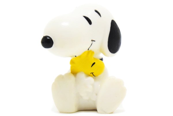 PEANUTS/ピーナッツ・PVCフィギュア 「Snoopy&Woodstock・Hug/スヌーピー＆ウッドストック・ハグ」 - KNot a  TOY/ノットアトイ