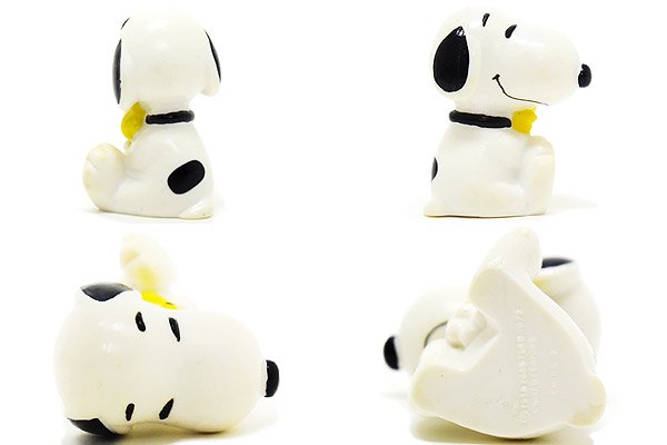 PEANUTS/ピーナッツ・PVCフィギュア 「Snoopy&Woodstock・Hug/スヌーピー＆ウッドストック・ハグ」 - KNot a  TOY/ノットアトイ