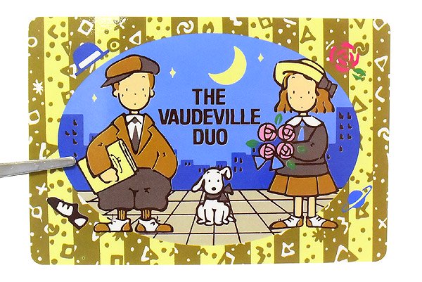 THE VAUDEVILLE DUO/ザボードビルデュオ・カード3枚セット・夢占い・BANPRESTO/バンプレスト・1992年 - KNot a  TOY/ノットアトイ