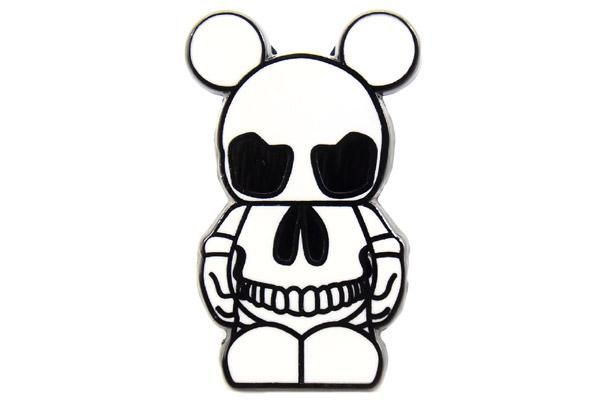 Us Disney ディズニー Vinylmation Jr バイナルメーションジュニア 1 Pin Badge ピンバッチ Skull スカル 骸骨 3 2cm おもちゃ屋 Knot A Toy ノットアトイ Online Shop In 高円寺