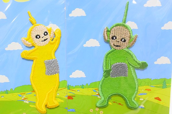 Teletubbies/テレタビーズ・Wappen/ワッペン4種セット・ビッグサイズ・1996年 - KNot a TOY/ノットアトイ