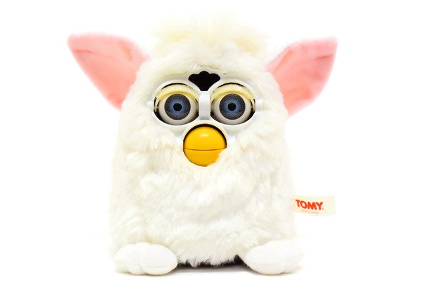 Furby/ファービー・TOMY/トミー・ホワイト・日本語ver・箱＆取説付き 