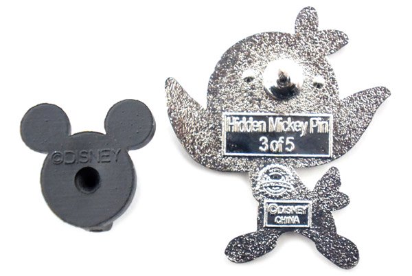 Disney OFFICIAL/ディズニーオフィシャル・Hidden Mickey・Pin Badge