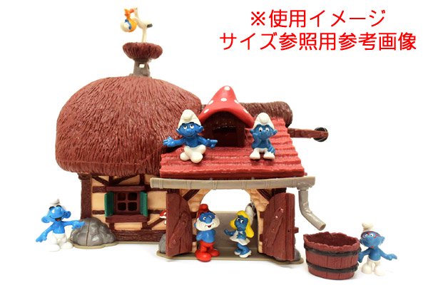 SMURFS/スマーフ・PVC Figure Playset/フィギュアプレイセット 「Farm House/ファームハウス・こうのとりの家」  49025 - KNot a TOY/ノットアトイ