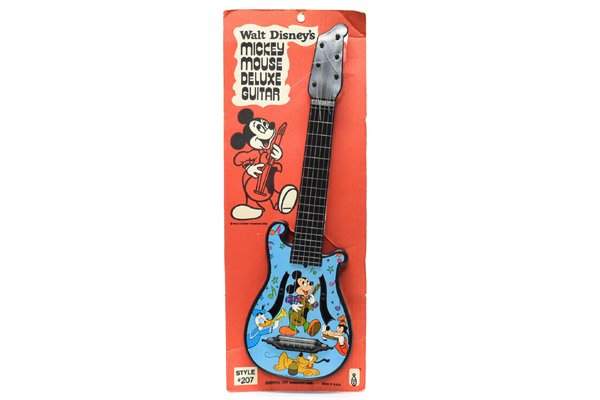 Disney ディズニー Vintage Toy ビンテージトイ Walt Disney S Mickey Mouse Deluxe Guitar ウォルトディズニーズミッキーマウスデラックスギター おもちゃ屋 Knot A Toy ノットアトイ Online Shop In 高円寺