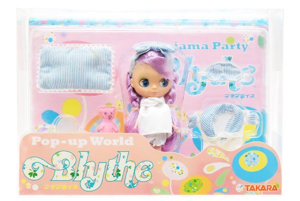 Blythe/ブライス・Petite Blythe/プチブライス・Pop-Up World・Pajama  Party/パジャマパーティー・Doll/ドール/人形・2003年・TAKARA - おもちゃ屋　KNot a TOY　ノットアトイ　Online  Shop in 高円寺