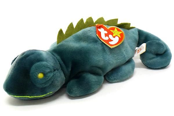 TY Beanie Baby ビーニーベイビー ぬいぐるみ イグアナ Iggy