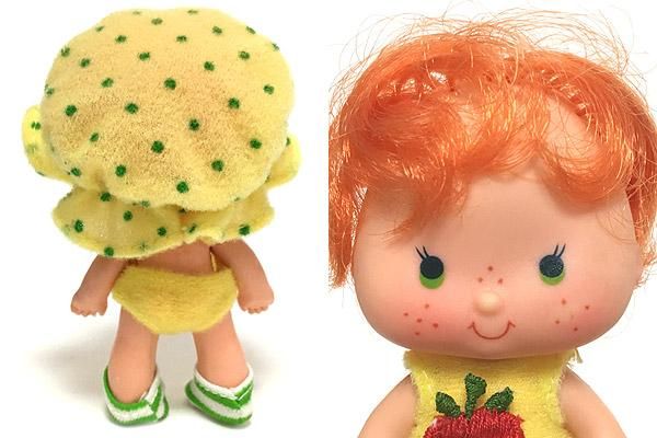 Strawberry Shortcake/ストロベリーショートケーキ・Apple Dumplin with TeaTime  Turtle/アップルダンプリン・Doll/人形・1980年・箱付き - KNot a TOY/ノットアトイ