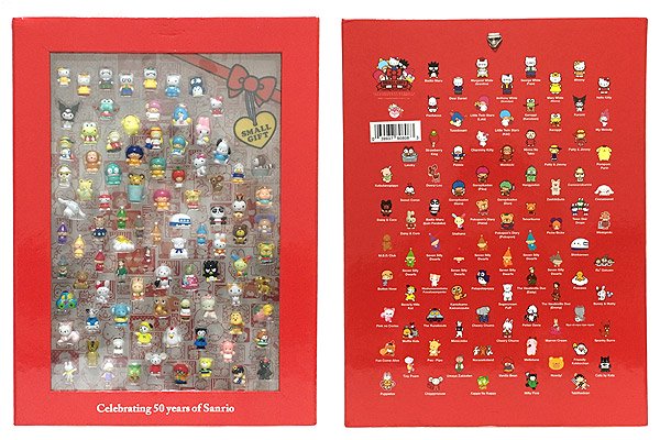 Sanrio サンリオ Small Gift Celebrating 50 Years Of Sanrio ミニフィギュア90体セット 10年 おもちゃ屋 Knot A Toy ノットアトイ Online Shop In 高円寺