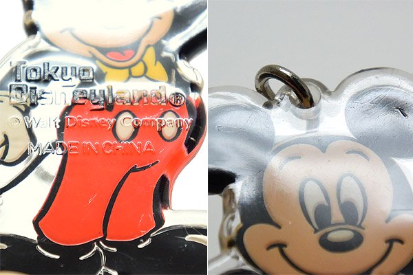 Tokyo Disneyland/東京ディズニーランド 「Mickey Mouse/ミッキーマウス・プラスチックプレートキーホルダー」 - KNot  a TOY/ノットアトイ