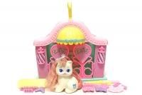 Vintage Mattel Little Pretty Puppy & Kitty Beauty City Set