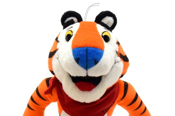 Kellogg's/ケロッグ・ぬいぐるみ 「TONY THE TIGER/トニー・ザ・タイガー」 1993年・26cm - KNot a  TOY/ノットアトイ