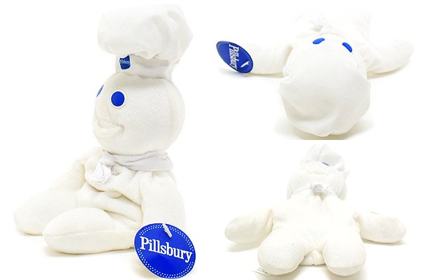 Pillsbury/ピルズベリー・ぬいぐるみ 「Doughboy/ドゥボーイ」 1997年