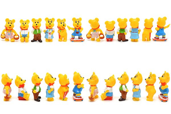 HARIBO/ハリボー・Bear Mini Figure/ベア(クマ)ミニフィギュア・１２体 