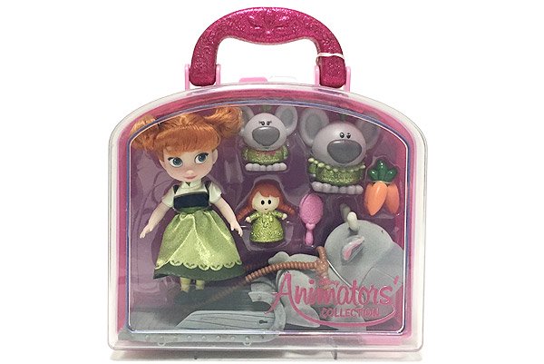 Disney Animator S Collection Mini Doll Playset ディズニーアニメーターズコレクション ミニドールプレイセット Anna アナ アナと雪の女王 Knot A Toy ノットアトイ