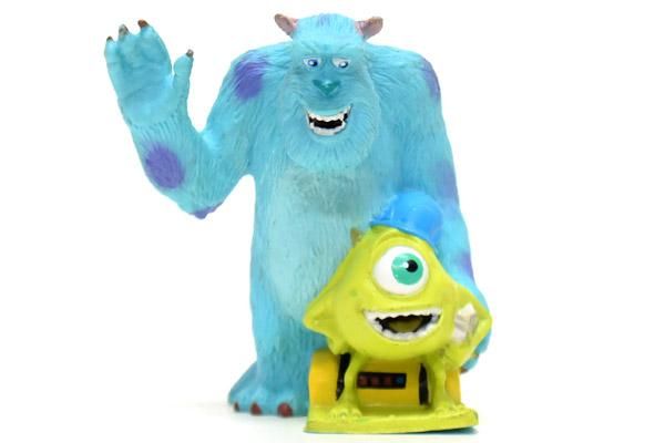 Monsters Inc モンスターズインク Deco Pac デコパック Pvcフィギュア Sally Mike サリー マイク 塗装ハゲ有 おもちゃ屋 Knot A Toy ノットアトイ Online Shop In 高円寺