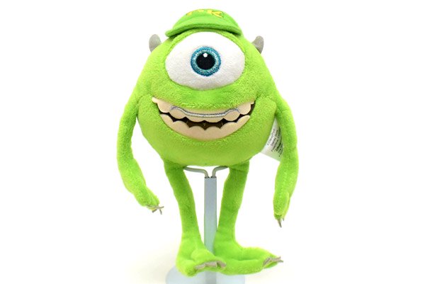 DISNEY STORE/ディズニーストア・MONSTERS UNIVERSITY/モンスターズ・ユニバーシティ ・ぬいぐるみ 「Mike  Wazowski/マイク・ワゾウスキ(OK)」 - KNot a TOY/ノットアトイ