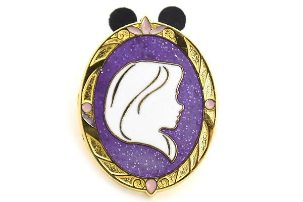 Disney Parks ディズニーパークス Princess Silhouette Cameo プリンセス シルエット カメオ Pin Badge ピンバッジ Rapunzel ラプンツェル おもちゃ屋 Knot A Toy ノットアトイ Online Shop In 高円寺