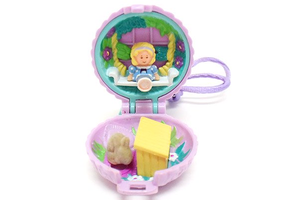 Polly Pocket/ポーリーポケット・Fuzzy Bunny Locket/ファジーバニー