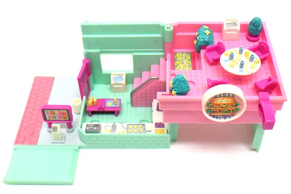 Polly Pocket/ポーリーポケット・Drive-Thru Burger Stand/ドライブ