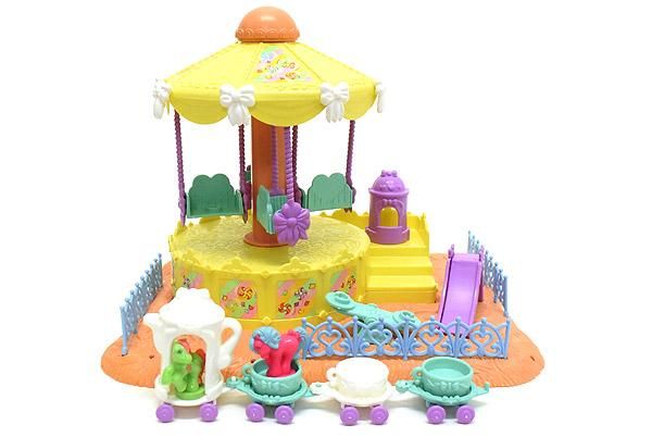 My Little Pony マイリトルポニー G1 Prancing Pretty Carousel カルーセル メリーゴーランド オルゴール プチポニー おもちゃ屋 Knot A Toy ノットアトイ Online Shop In 高円寺