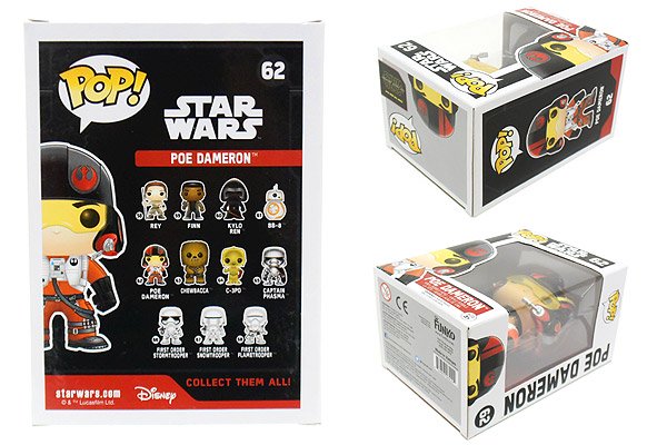 STAR WARS/スターウォーズ×FUNKO/ファンコ・POP！/ポップ 「POE