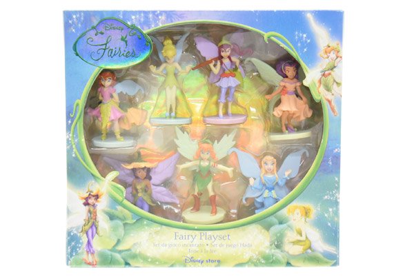 Disney Store ディズニーストア Pvc Figure フィギュア Disney Fairies ディズニーフェアリーズ Fairy Playset フェアリープレイセット ティンカーベル Knot A Toy ノットアトイ